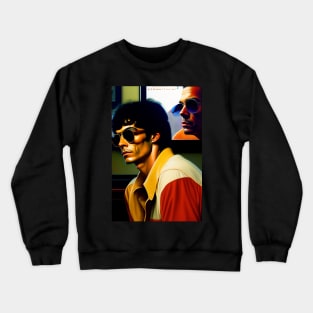 A norman rockwell graphic design artwork Crewneck Sweatshirt